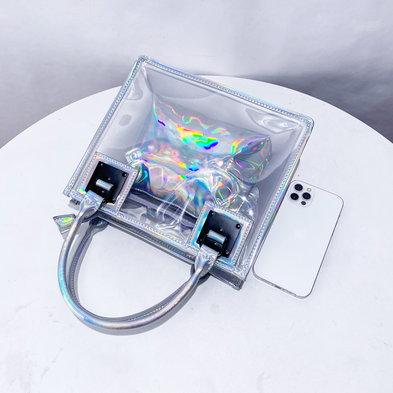 Transparent Jelly Composite Ba - Women Bags On Sale recension och pris