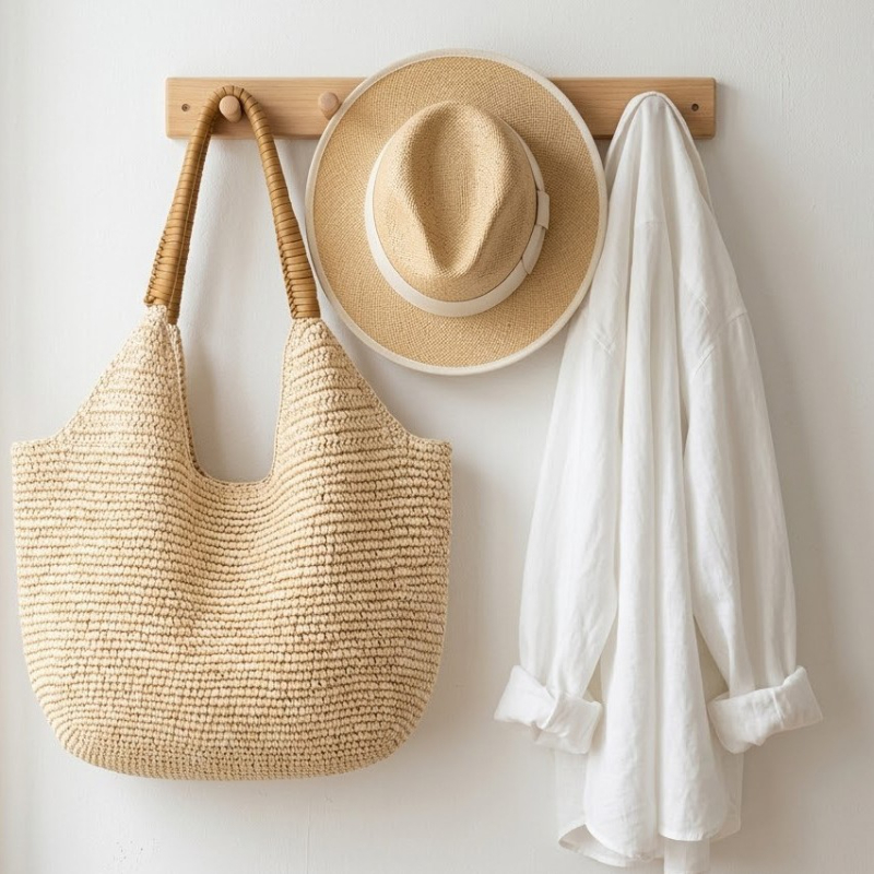 Women Large Capacity Handmade  - Women'S Raffia Bags recension och pris