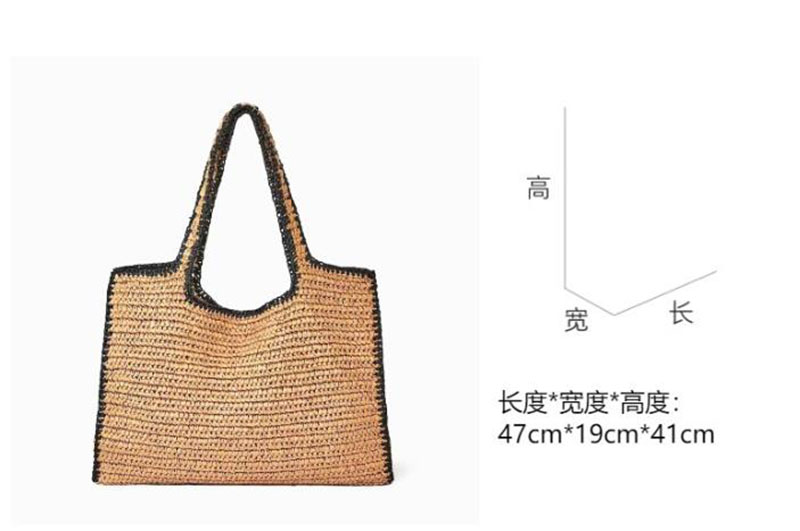 Straw Woven Tote Bags for Wome - Women'S Raffia Bags recension och pris