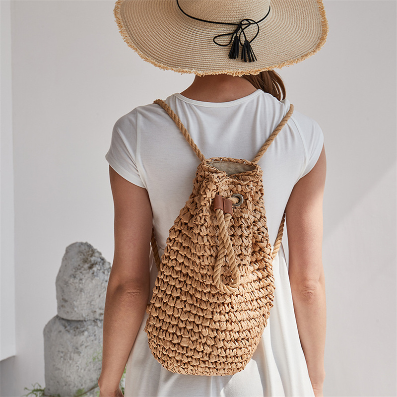 2023 Summer Casual Straw Backp - Women'S Raffia Bags recension och pris
