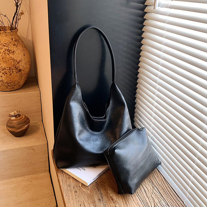 Retro Simple Large Women Tote  - Women Bags 2026 Trends recension och pris