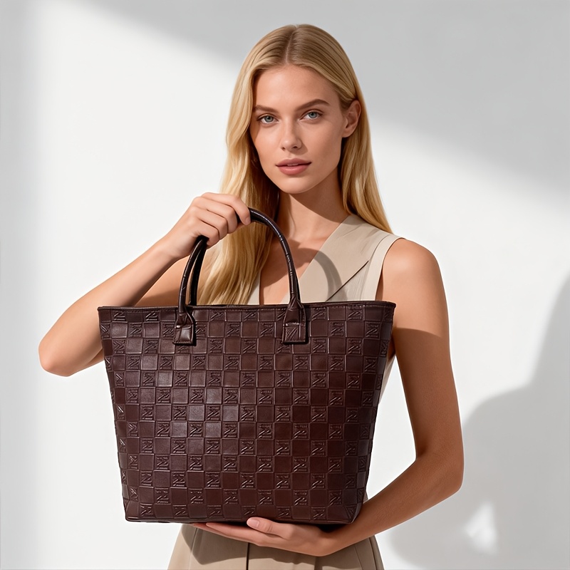 Light Luxury Deep Brown Quilte - Women Bags On Sale recension och pris