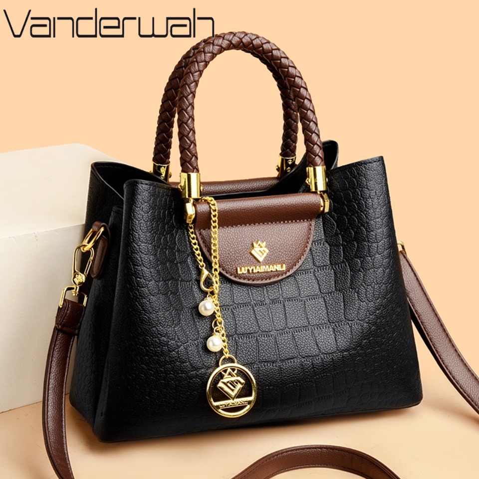 Woven Handle Genuine Brand Hig - Women Bags On Sale recension och pris
