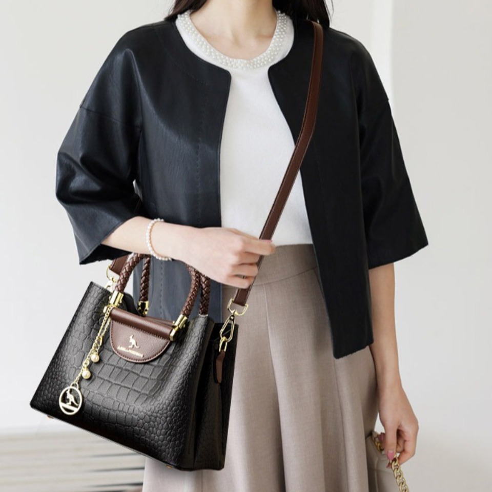 Woven Handle Genuine Brand Hig - Women Bags On Sale recension och pris