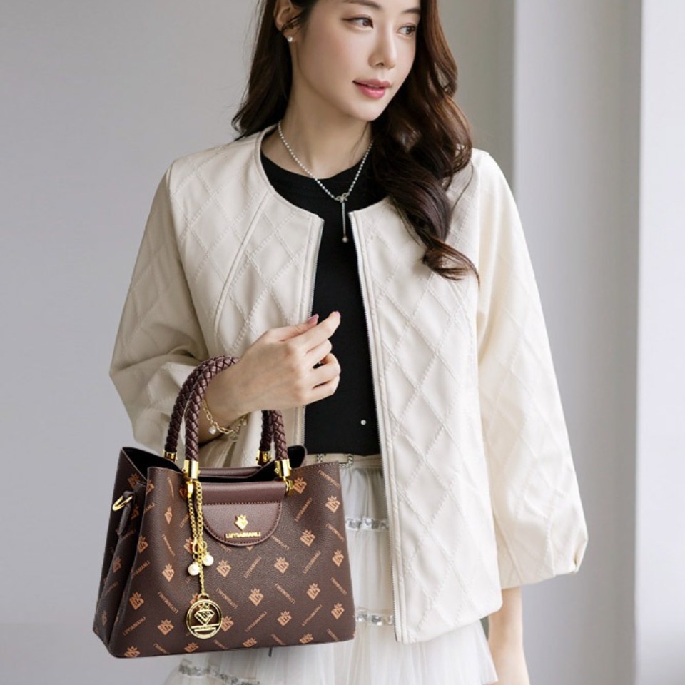 Woven Handle Genuine Brand Hig - Women Bags On Sale recension och pris