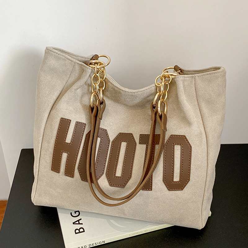 Solid Color Shoulder Bag, Tren - Women Hand Bags For Office recension och pris