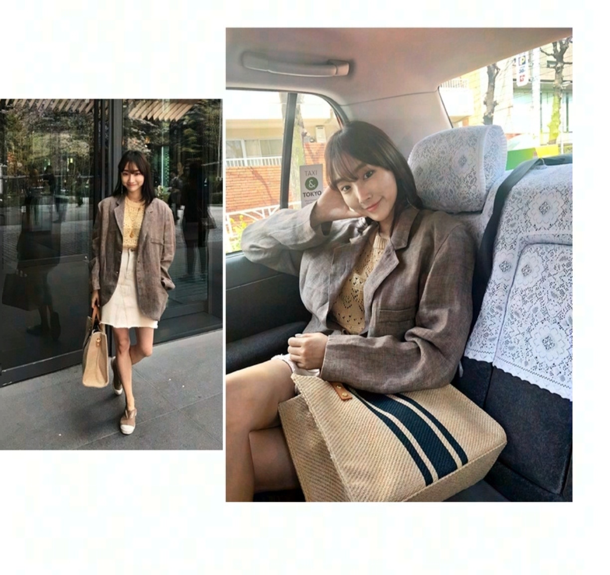 2026 New Striped Canvas Tote B - Women Hand Bags For Office recension och pris